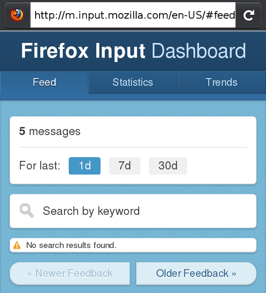 Mobile Firefox